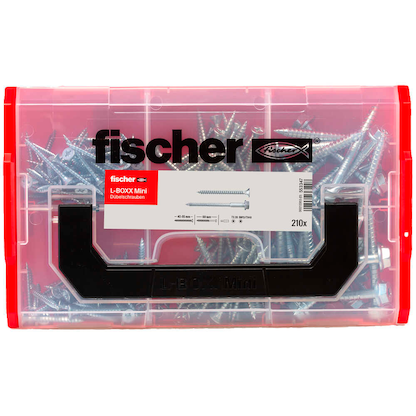 Artikelbild 3 für fischer L-Boxx mini 553347 Dübel- und Schrauben-Sortiment, 210 St., Artikelnummer 480182