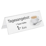 Artikelbild 1 für SIGEL Tischaufsteller 24,0 x 9,0 cm beidseitig, 5 St., Artikelnummer 707364