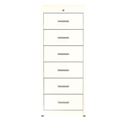 Artikelbild 4 für mauser client entry Karteischrank reinweiß 6 Schubladen 55,2 x 60,0 x 135,0 cm, 1 St., Artikelnummer 259402