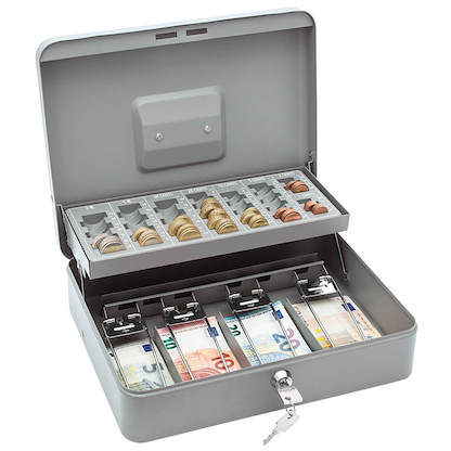 Artikelbild für WEDO Geldkassette 149858012 Standard Plus grau, Artikelnummer 360622