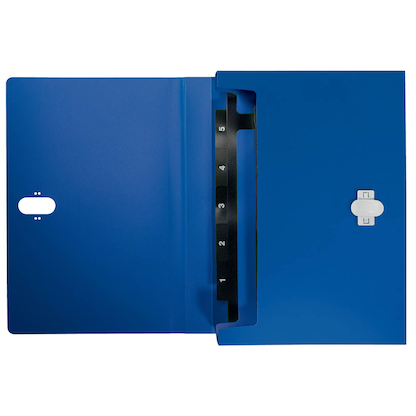 Artikelbild 4 für LEITZ Fächermappe recycle 4624 5 Fächer blau, 1 St., Artikelnummer 853982