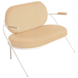 Artikelbild 1 für meet powered by PAPERFLOW 2-Sitzer Sofa SATURNE elfenbein weiß Kunstleder 118,0 x 73,0 x 88,0 cm, 1 St., Artikelnummer 231197