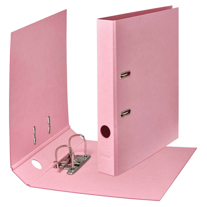 Artikelbild 2 für FALKEN PURE Pastell Ordner Vanille-Gelb, Flamingo-Pink, Himmel-Blau Karton 5,0 cm DIN A4, 10 St., Artikelnummer 265084