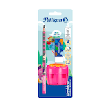 Artikelbild 1 für Pelikan Combino Schreiblern- Bleistift-Set B pink mit Tiermotiv, 1 Set, Artikelnummer 317299