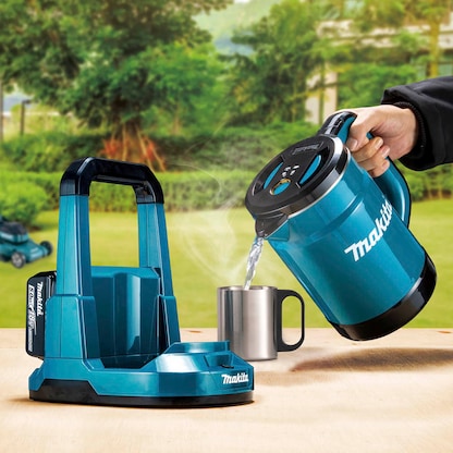 Artikelbild 2 für makita Akku-Wasserkocher DKT360Z 18,0 V blau 0,8 l, Artikelnummer 307859