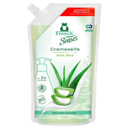 Frosch Senses Aloe Vera Flssigseife Nachfllpackung 500 ml, 1 St. ++  broplus