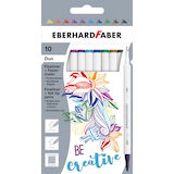 Artikelbild 1 für EBERHARD FABER Duo Fineliner farbsortiert 0,4 mm, 10 St., Artikelnummer 590129
