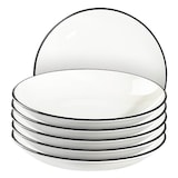 Artikelbild 1 für ID Fine Teller Modest Black Valle grau Ø 30,0 cm, 6 St., Artikelnummer 634309