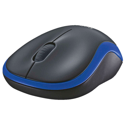 Artikelbild 5 für Logitech M185 Maus kabellos schwarz, blau, Artikelnummer 812341