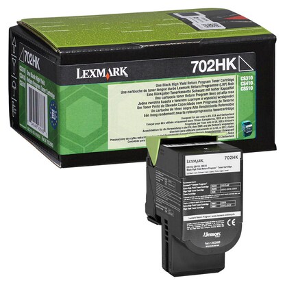 Artikelbild für Lexmark 70C2HK0 schwarz Toner, Artikelnummer 251157