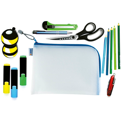 Artikelbild 7 für HERMA Reißverschlussbeutel DIN A5 transparent/blau, 1 St., Artikelnummer 554994