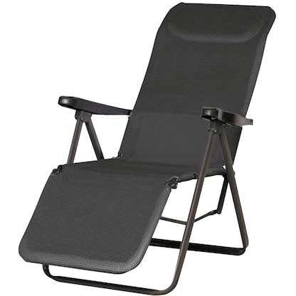 Artikelbild für BEST Sonnenliege Lugano anthrazit Stahl, Artikelnummer 138737