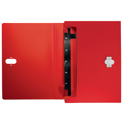 Artikelbild 4 für LEITZ Fächermappe recycle 4624 5 Fächer rot, 1 St., Artikelnummer 854234