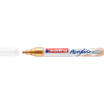 Artikelbild 3 für edding 5100 Acrylstift gold 2,0 - 3,0 mm, 1 St., Artikelnummer 534691