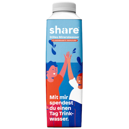 Artikelbild 2 für share Mineralwasser still 12x 0,5 l, Artikelnummer 889061