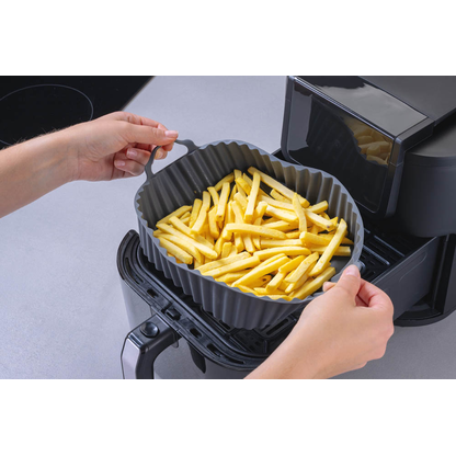 Artikelbild 3 für FACKELMANN Backform für Heißluftfritteuse 45101 Silikon Ø 21,0 x 21,0 cm, 1 St., Artikelnummer 584344