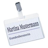 Artikelbild 1 für DURABLE Namensschilder mit Clip 9,0 x 6,0 cm, 5 St., Artikelnummer 489716