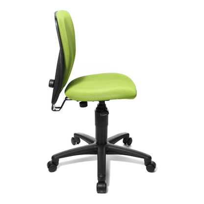 Artikelbild 3 für Topstar Kinderdrehstuhl High S'cool®, 70570BB50 Stoff grün, Gestell schwarz, Artikelnummer 164842