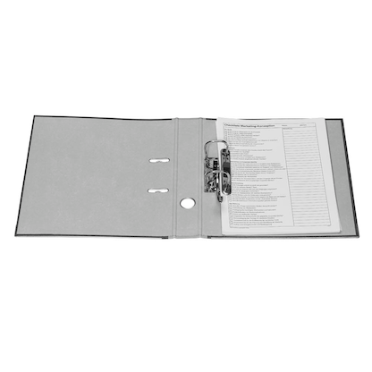 Artikelbild 6 für AKTION: LEITZ 1050 Ordner lichtgrau marmoriert Karton 5,2 cm DIN A4, 10 St., Artikelnummer 653919