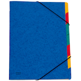 Artikelbild 1 für DONAU Ordnungsmappe 7 Fächer blau, 1 St., Artikelnummer 891972
