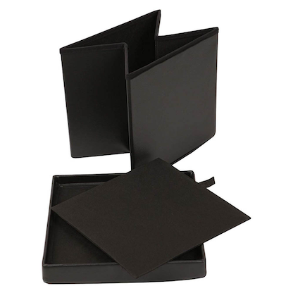 Artikelbild 4 für Echtwerk Hocker mit Stauraum Store Cube EW-SW-0410 schwarz Kunstleder, 1 St., Artikelnummer 161863