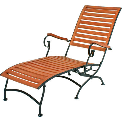 Artikelbild für Garden Pleasure Sonnenliege WIEN braun Stahl, Artikelnummer 379414