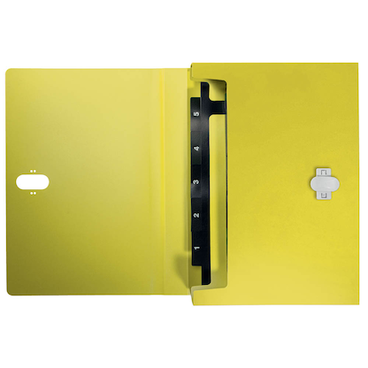 Artikelbild 4 für LEITZ Fächermappe recycle 4624 5 Fächer gelb, 1 St., Artikelnummer 854251