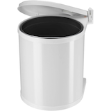Artikelbild 1 für Hailo 3555-001 Einbau-Mülleimer 15,0 l weiß, 1 St., Artikelnummer 902302