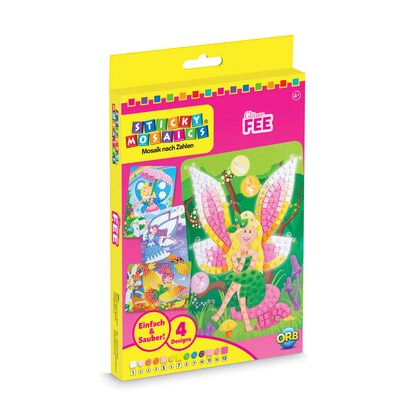 Artikelbild 4 für invento Mosaiksticker-Set Glitzer-Fee mehrfarbig, Artikelnummer 996525