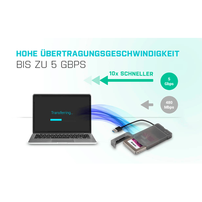 Artikelbild 3 für i-tec® MySafe USB 3.0 Easy Festplattengehäuse, Artikelnummer 662068
