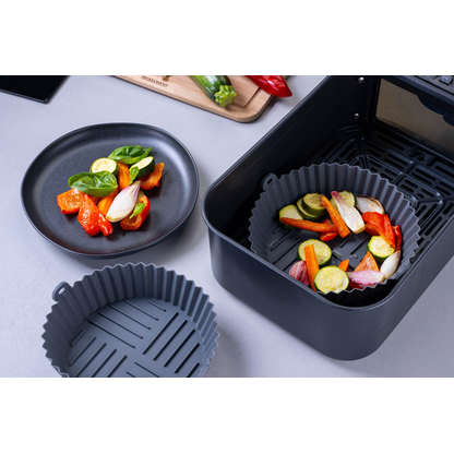 Artikelbild 2 für FACKELMANN Backform für Heißluftfritteuse 45102 Silikon Ø 18,0 cm, 1 St., Artikelnummer 584338