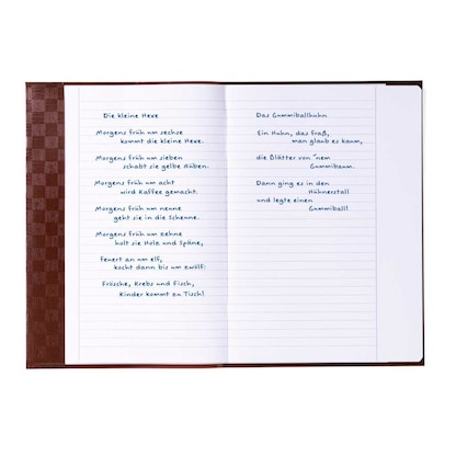 Artikelbild 2 für HERMA Heftumschlag mit Baststruktur braun Kunststoff DIN A4, Artikelnummer 772802