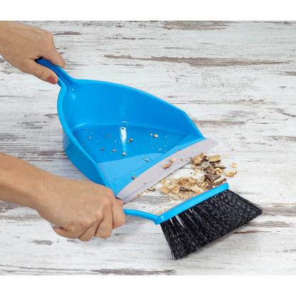 Artikelbild 4 für Kehrgarnitur blau Kunststoff 23,0 cm breit, Artikelnummer 187625