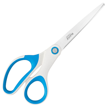 Artikelbild für LEITZ Papierschere WOW Titan blau-metallic 20,5 cm, Artikelnummer 123354