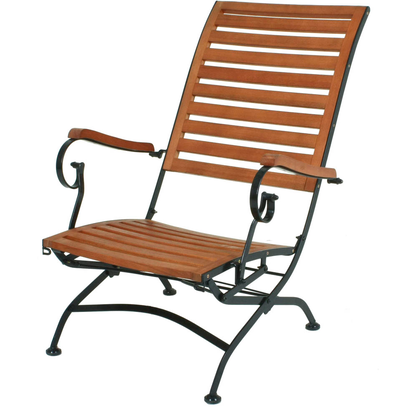 Artikelbild 2 für Garden Pleasure Sonnenliege WIEN braun Stahl, Artikelnummer 379414