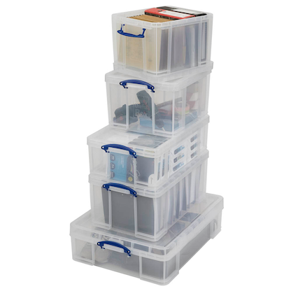 Artikelbild 6 für Really Useful Box Aufbewahrungsbox 33,0 l transparent 71,0 x 44,0 x 16,5 cm, 1 St., Artikelnummer 404202