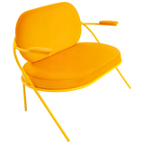 Artikelbild 1 für meet powered by PAPERFLOW 2-Sitzer Sofa SATURNE safran Kunstleder 118,0 x 73,0 x 88,0 cm, 1 St., Artikelnummer 231247