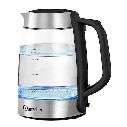 Artikelbild für Bartscher Wasserkocher 1,7LGL silber 1,7 l 2.200 W, Artikelnummer 427728