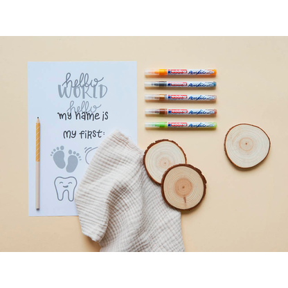 Artikelbild 3 für edding 5300 Acrylstifte-Set farbsortiert 1,0 - 2,0 mm, 5 St., Artikelnummer 534386