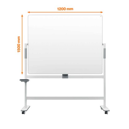 Artikelbild 3 für nobo mobiles Whiteboard Move & Meet 120,0 x 150,0 cm weiß Stahl, Artikelnummer 784169