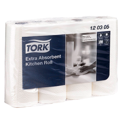 Artikelbild 2 für AKTION: TORK Küchenrollen Premium 3-lagig, 2x 4 Rollen + GRATIS Snoopy Keksdose Gebäck 150 g, Artikelnummer 586218