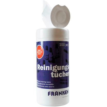 Artikelbild für FRANKEN Tafelreiniger 100 Tücher, Artikelnummer 891844