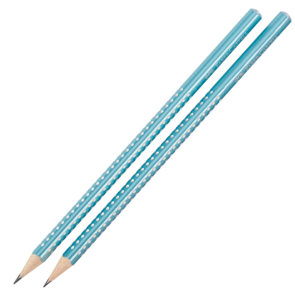 Artikelbild 3 für FABER-CASTELL Grip Sparkle Bleistift-Set B ocean metallic, 1 Set, Artikelnummer 277909