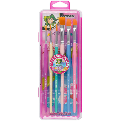 Artikelbild für JOLLY Candy Colours Pinsel-Set Größe 6, 2x 8, 2x 10, 12, Artikelnummer 794168