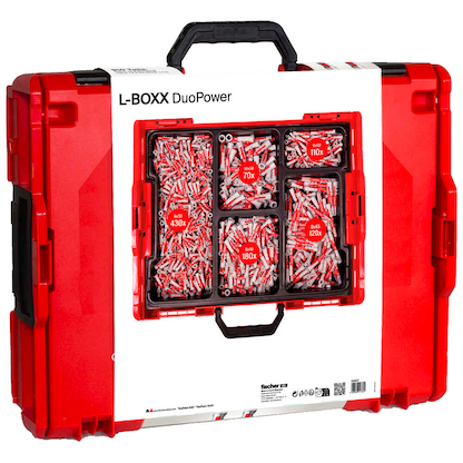 Artikelbild 3 für fischer L-Boxx 102 DuoPower 558627 Betondübel-Sortiment, 910-teilig, Artikelnummer 480568