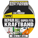 Artikelbild 1 für UHU Repair All Super Fita Gewebeband silber 50,0 mm x 10,0 m 1 St., Artikelnummer 120653