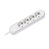 Artikelbild 1 für BACHMANN SMART 4-fach Steckdosenleiste 1,5 m weiß, Artikelnummer 185357