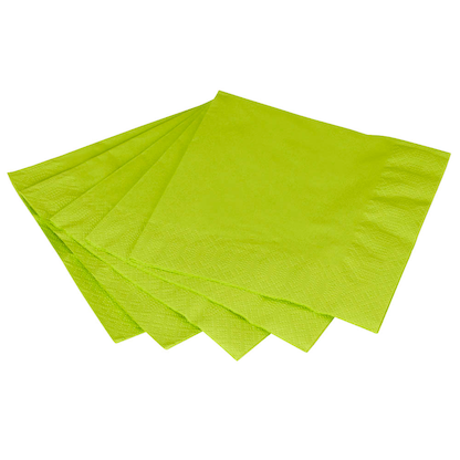 Artikelbild 2 für alouette Servietten grün 3-lagig 33,0 x 33,0 cm, 30 St., Artikelnummer 559961