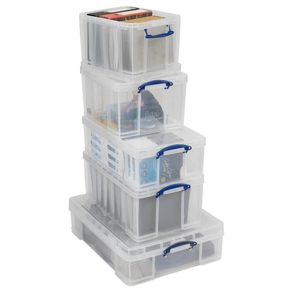 Artikelbild 8 für Really Useful Box Aufbewahrungsbox 33,0 l transparent 71,0 x 44,0 x 16,5 cm, 1 St., Artikelnummer 404202