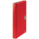 Artikelbild 1 für LEITZ Fächermappe recycle 4624 5 Fächer rot, 1 St., Artikelnummer 854234